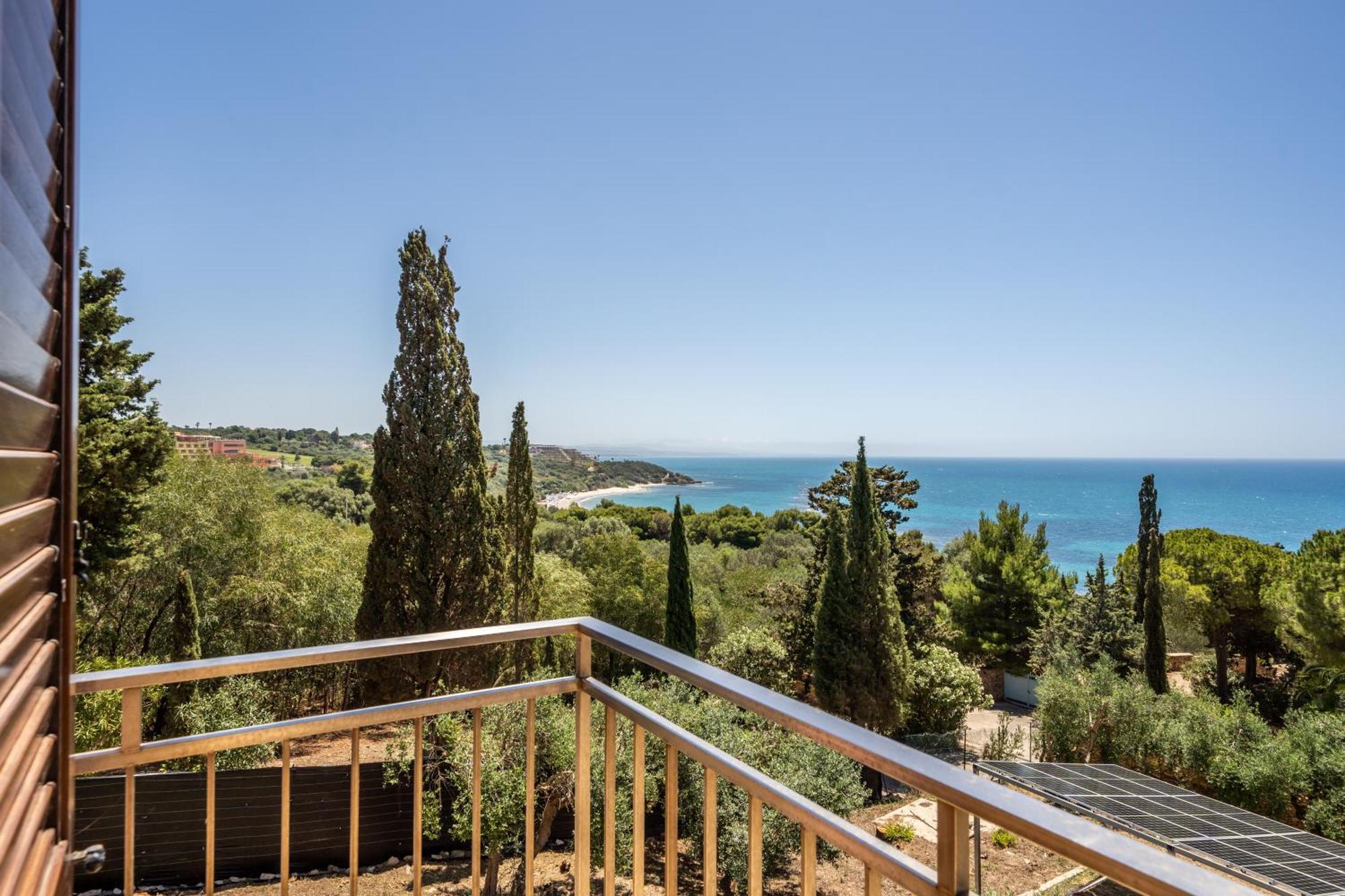 Villa Rosa Sul Mare Шака Екстериор снимка