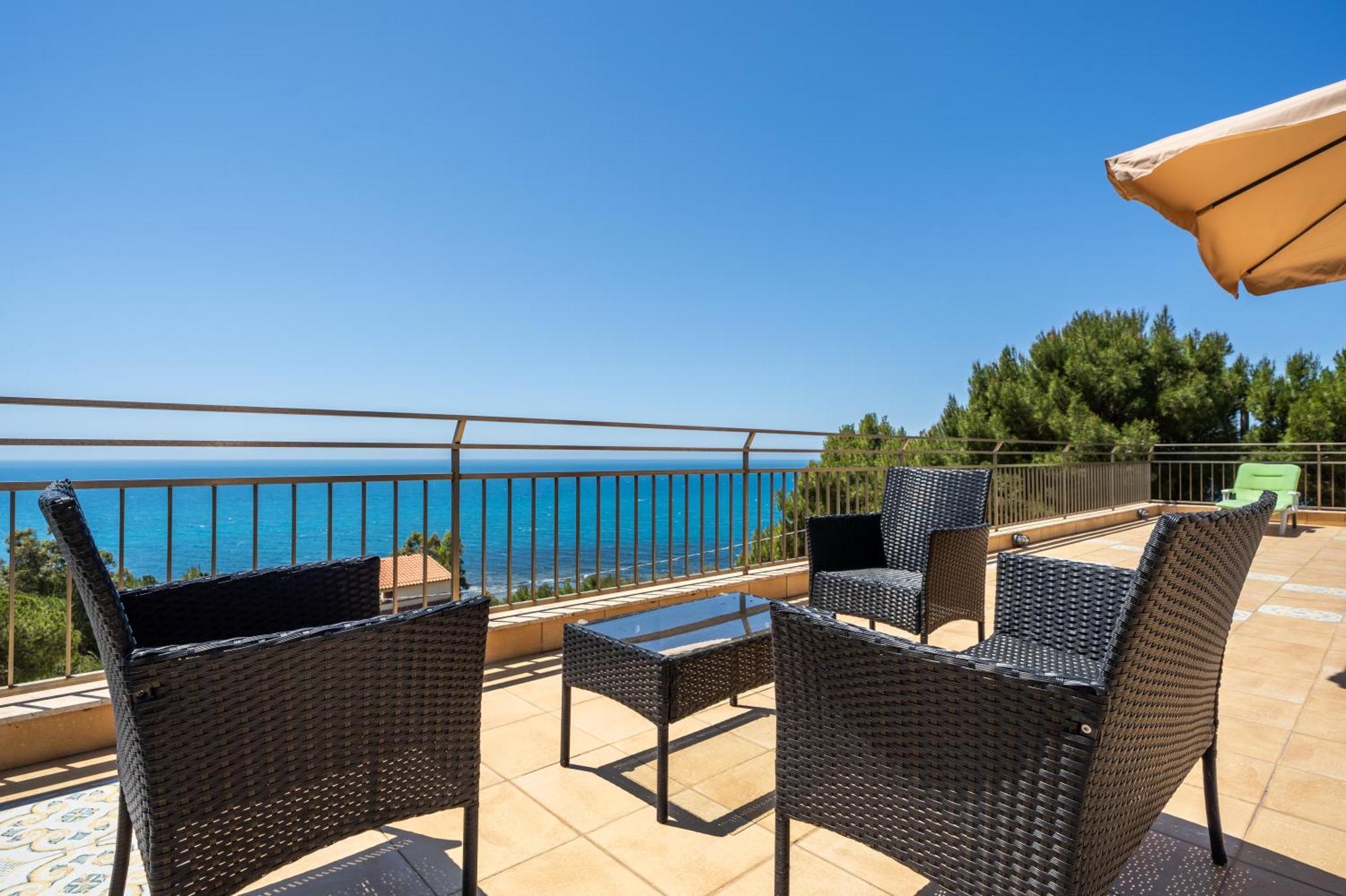 Villa Rosa Sul Mare Шака Екстериор снимка